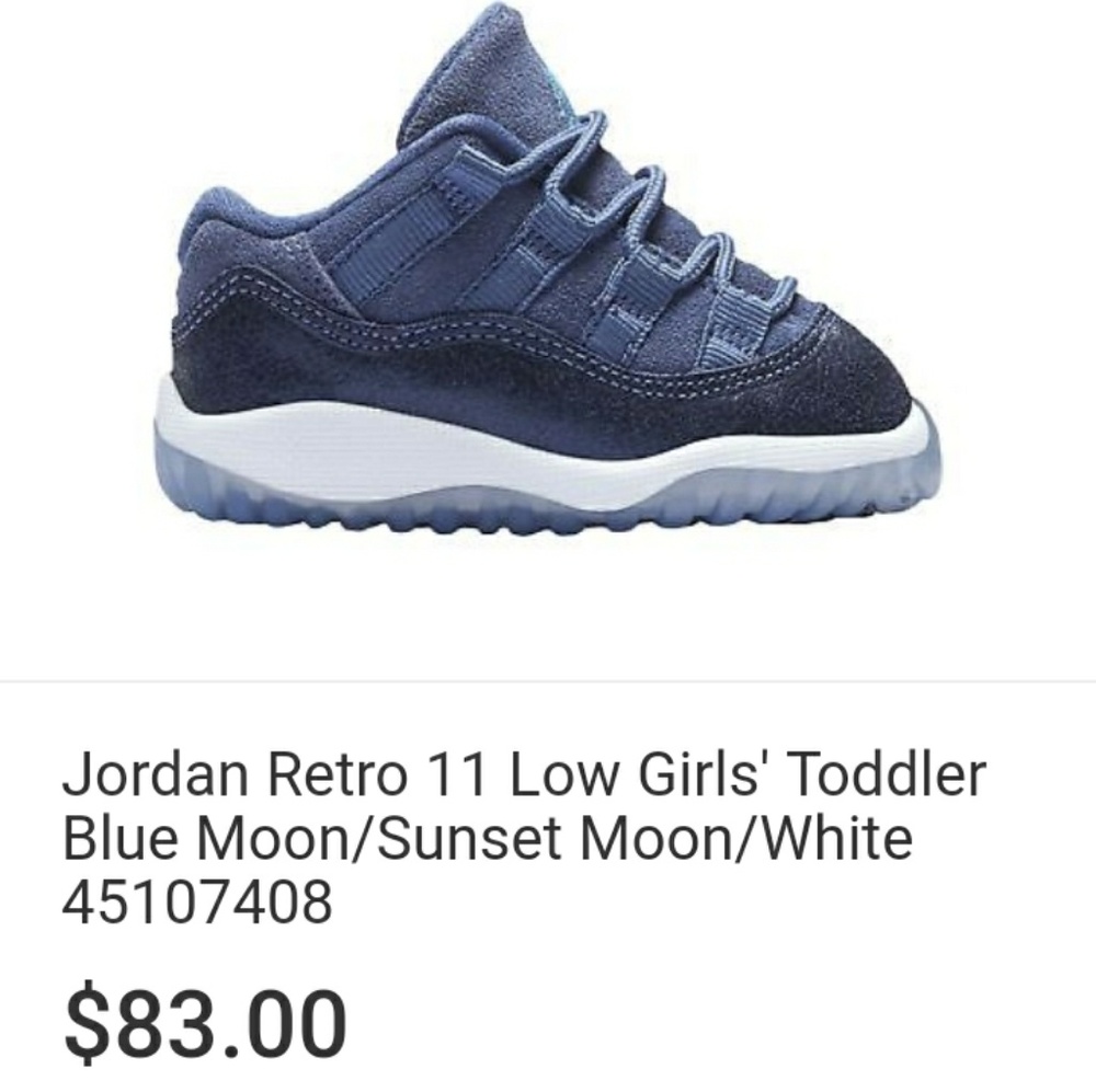 JORDAN 11 RETRO LOW GT BLUE MOON